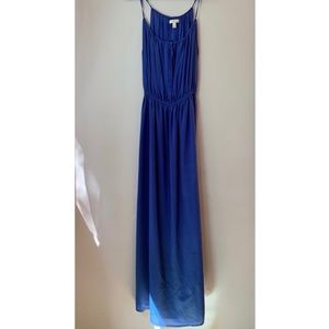 J. Crew Silk Maxi Dress